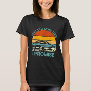 Camiseta Só Mais Um Carro Que Eu Prometo Que Retron Vintage