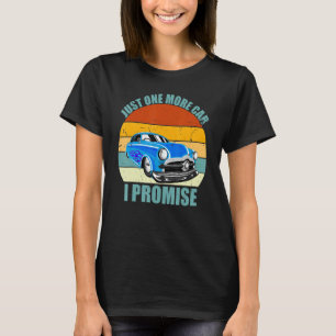 Camiseta Só Mais Um Carro Que Eu Prometo Que Retron Vintage