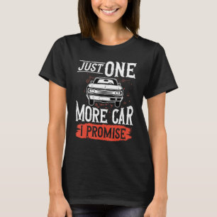 Camiseta Só Mais Um Carro Que Prometo Que Entusiasta Do Car