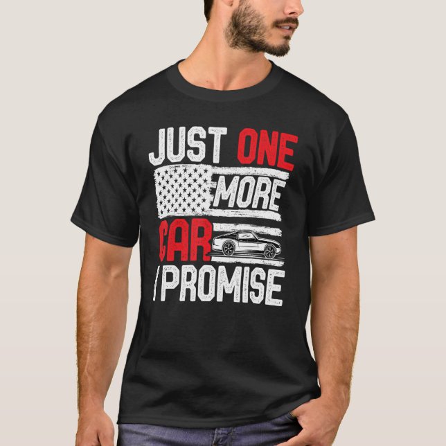 Camiseta Só Mais Um Carro Que Prometo Que Entusiasta Do Car (Frente)