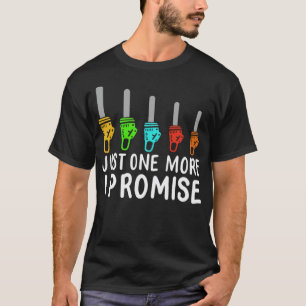 Camiseta Só Mais Um Chainsaw Eu Prometo que comida aniversá