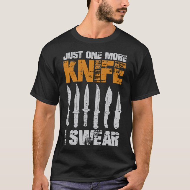 Camiseta Só Mais Um Coletor De Faca 1 (Frente)