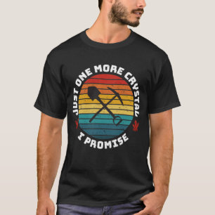 Camiseta Só Mais Um Cristal Que Prometo Presente de Rock
