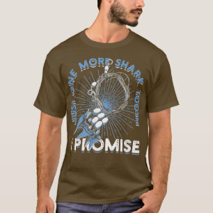 Camiseta Só Mais Um Dente De Tubarão Que Prometo Surfar492
