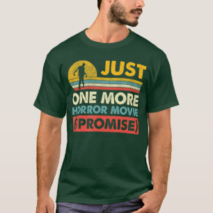 Camiseta Só Mais Um Filme De Terror Eu Prometo Zumbi Divert