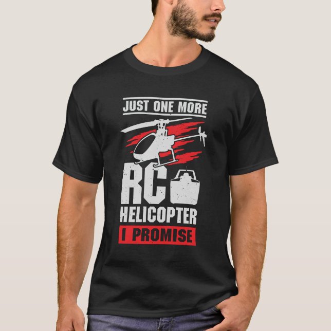 Camiseta Só Mais Um Helicóptero RC Prometo (Frente)