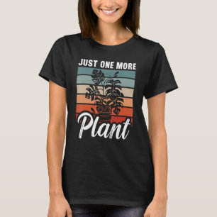Camiseta Só Mais Um Jardineiro De Hobby De Planta