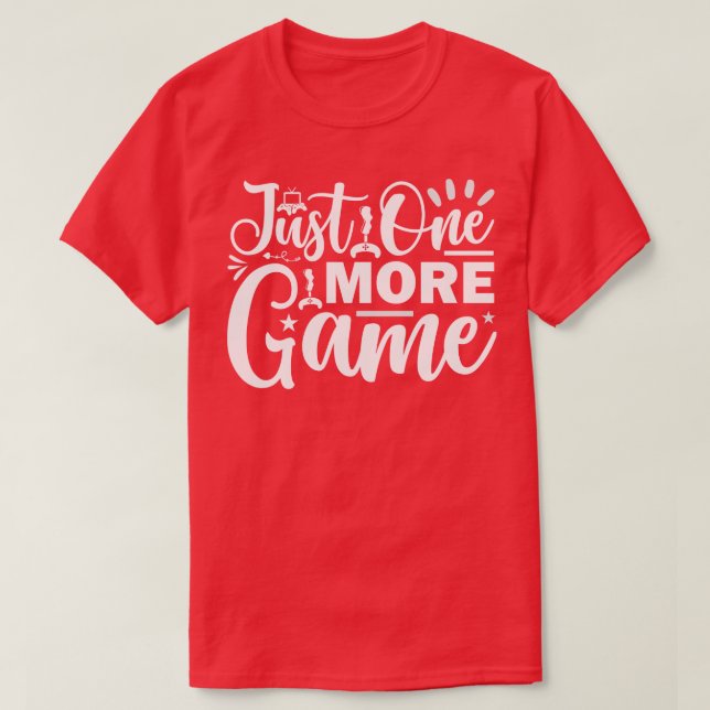 Camiseta Só mais um Jogo 1 (Frente do Design)