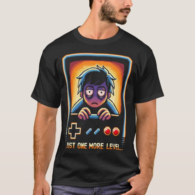 Camiseta Só mais um nível... (Frente)