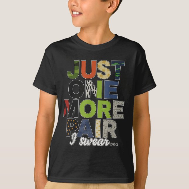 Camiseta Só Mais Um Par Que Eu Juro Ss Cute S (Frente)