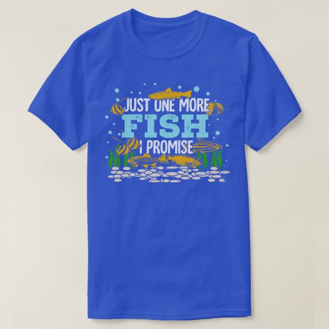 Camiseta Só Mais Um Peixe Que Prometo (Frente do Design)