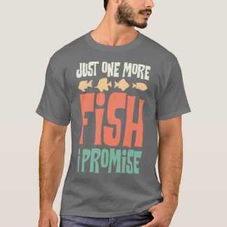 Camiseta Só Mais Um Peixe Que Prometo Conservar Aquário