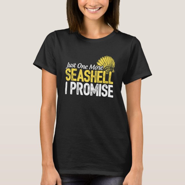 Camiseta Só Mais Um Sashell Prometo Que Scuba Diver Divin (Frente)