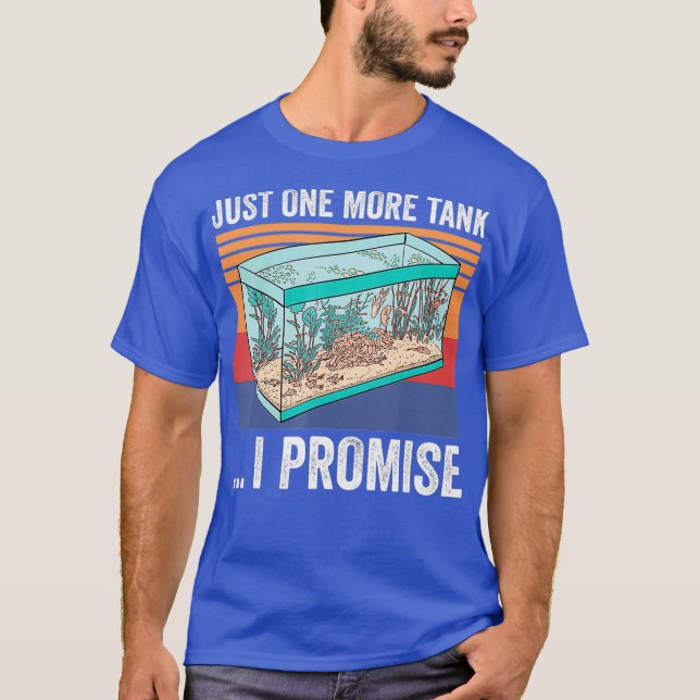 Camiseta Só Mais Um Tanque Eu Prometo Peixe (Frente)
