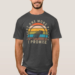 Camiseta Só mais uma peça que prometo à Guitarra Retro 1906