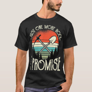 Camiseta Só Mais Uma Pedra Que Prometo Engraçado Geologia