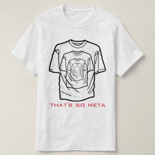 Camiseta So Meta (Frente do Design)