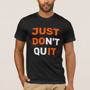 CAMISETA SÓ NÃO PARE
