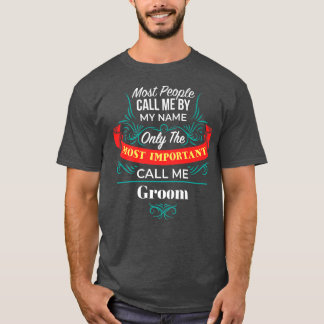 Camiseta Só o mais importante me chama de família de noivos