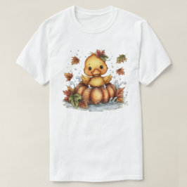 Camiseta Só passeando, Pato Queda Brincando De Pumpkin