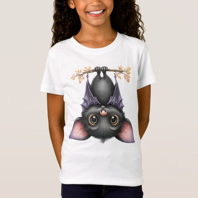 Camiseta Só por aí, Morcegos (Frente)