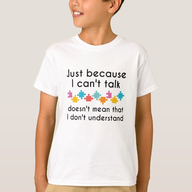 Camiseta Só Porque Eu Não Posso Falar (Frente)