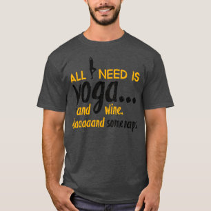 Camiseta Só preciso de ioga