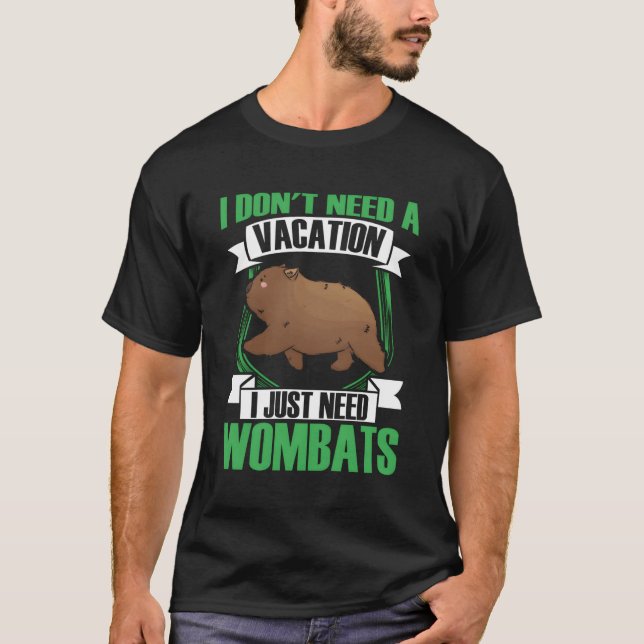 Camiseta Só Preciso De Um Marsupial Da Austrália (Frente)