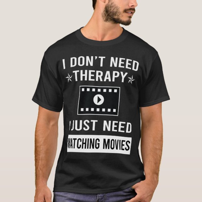 Camiseta Só Preciso De Ver Filmes (Frente)