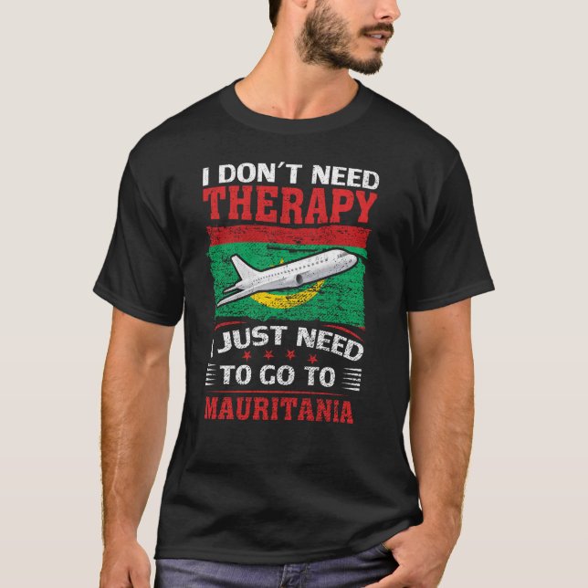 Camiseta Só Preciso Ir À Mauritânia (Frente)