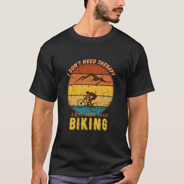 Camiseta Só preciso ir ao Retro de Biking (Frente)