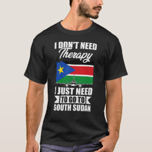 Camiseta Só preciso ir para o Sudão do Sul