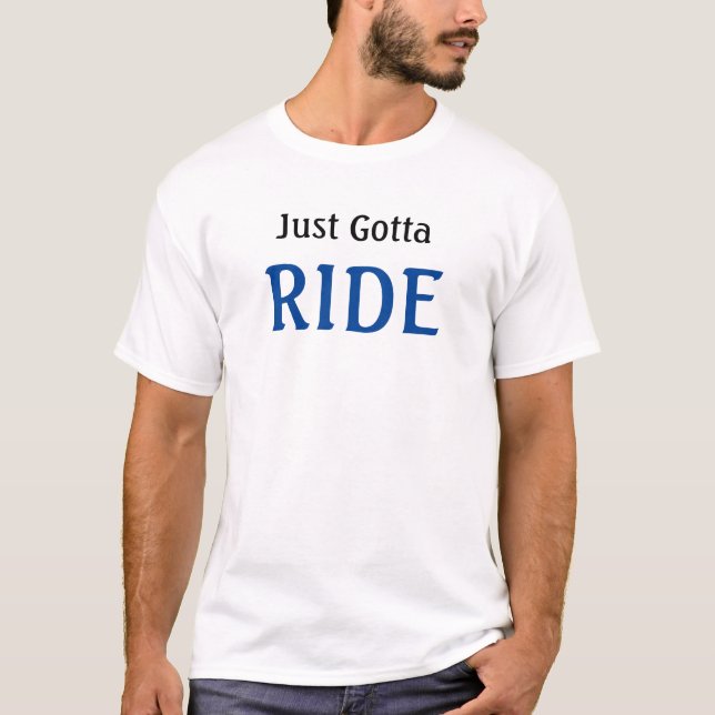 Camiseta Só Preciso Pedalar Minha Bicicleta (Frente)
