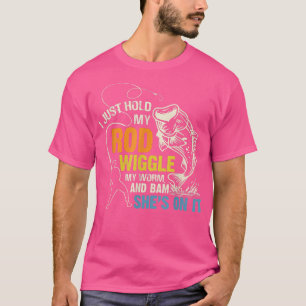 Camiseta Só Prenho Meu Rod Pesando Engraçado Verão De Pesca