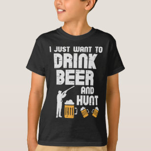 Camiseta Só Quero Caçar Veado Engraçado Caça Caçador Pai Av