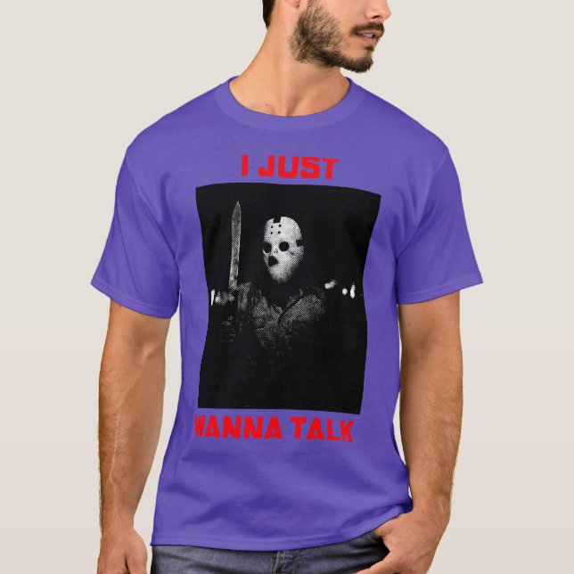 Camiseta Só quero conversar 1 (Frente)