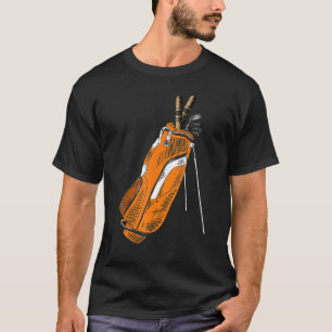 Camiseta Só quero fumar cigarros e jogar golfe fumante 1