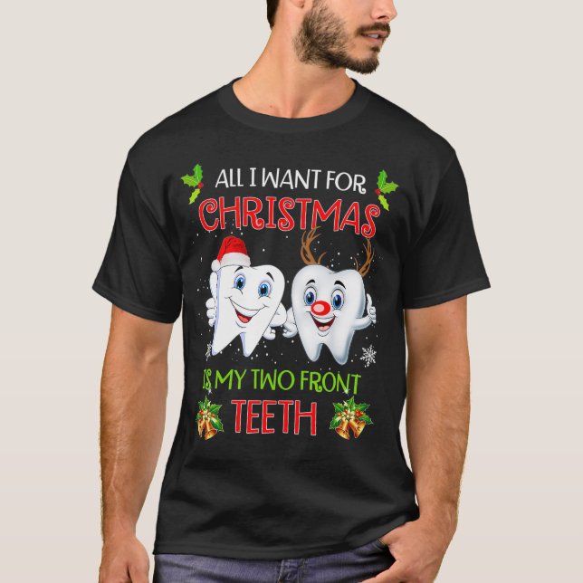 Camiseta Só quero o Natal... é a minha segunda frente. (Frente)