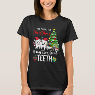 Camiseta Só Quero O Natal É O Meu Filho De Dois Dentes.
