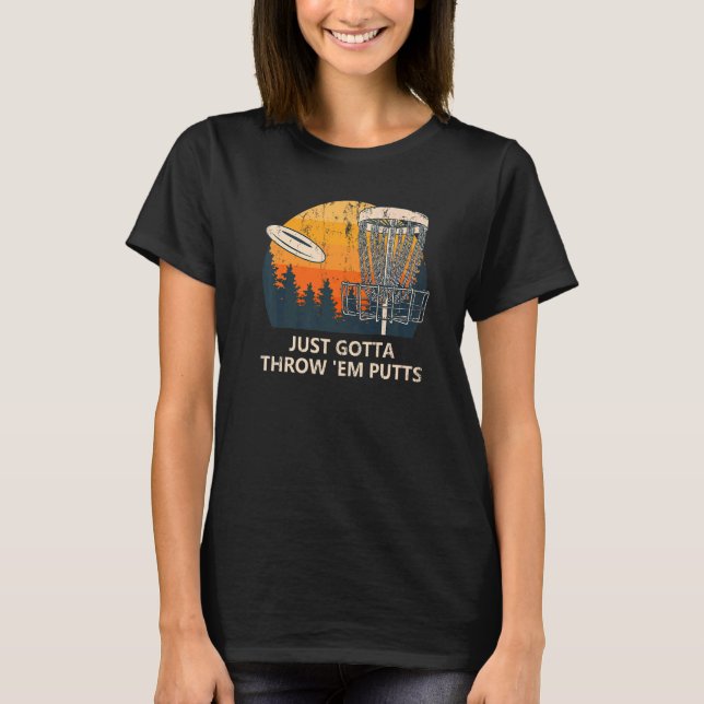 Camiseta Só Tenho que jogar um golfe de golfe (Frente)