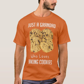 Camiseta Só Um Avô Que Adora Fazer Biscoitos
