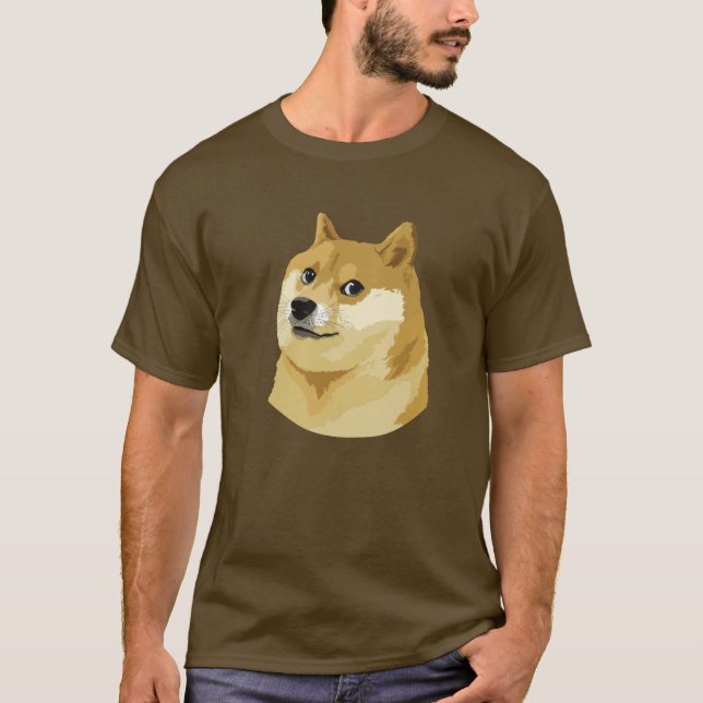 Camiseta Só um doge. Muito uau. (Frente)