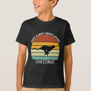 Camiseta Só um garoto que ama chita
