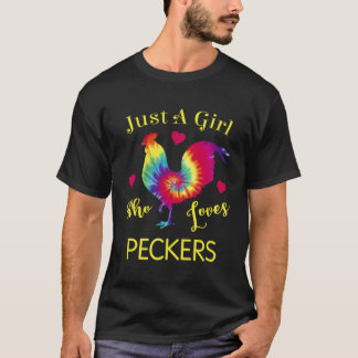 Camiseta Só Um Que Adora Galinha De Peckers