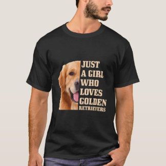Camiseta Só Um Que Adora Ouro Cachorro De Retriever Mãe