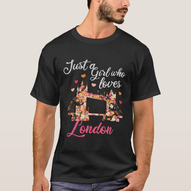 Camiseta Só um que ama Londres (Frente)