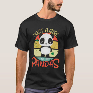 Camiseta Só Um Que Ama O Urso Panda Pandas