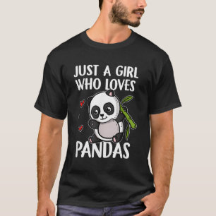 Camiseta Só Um Que Ama Pandas Panda Bear Panda