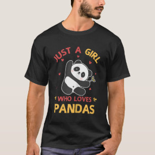 Camiseta Só Um Que Ama Pandas Panda Por