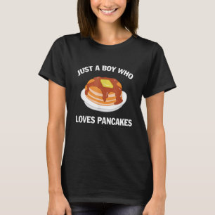 Camiseta Só um rapaz que ama os padres nacionais da Pancake